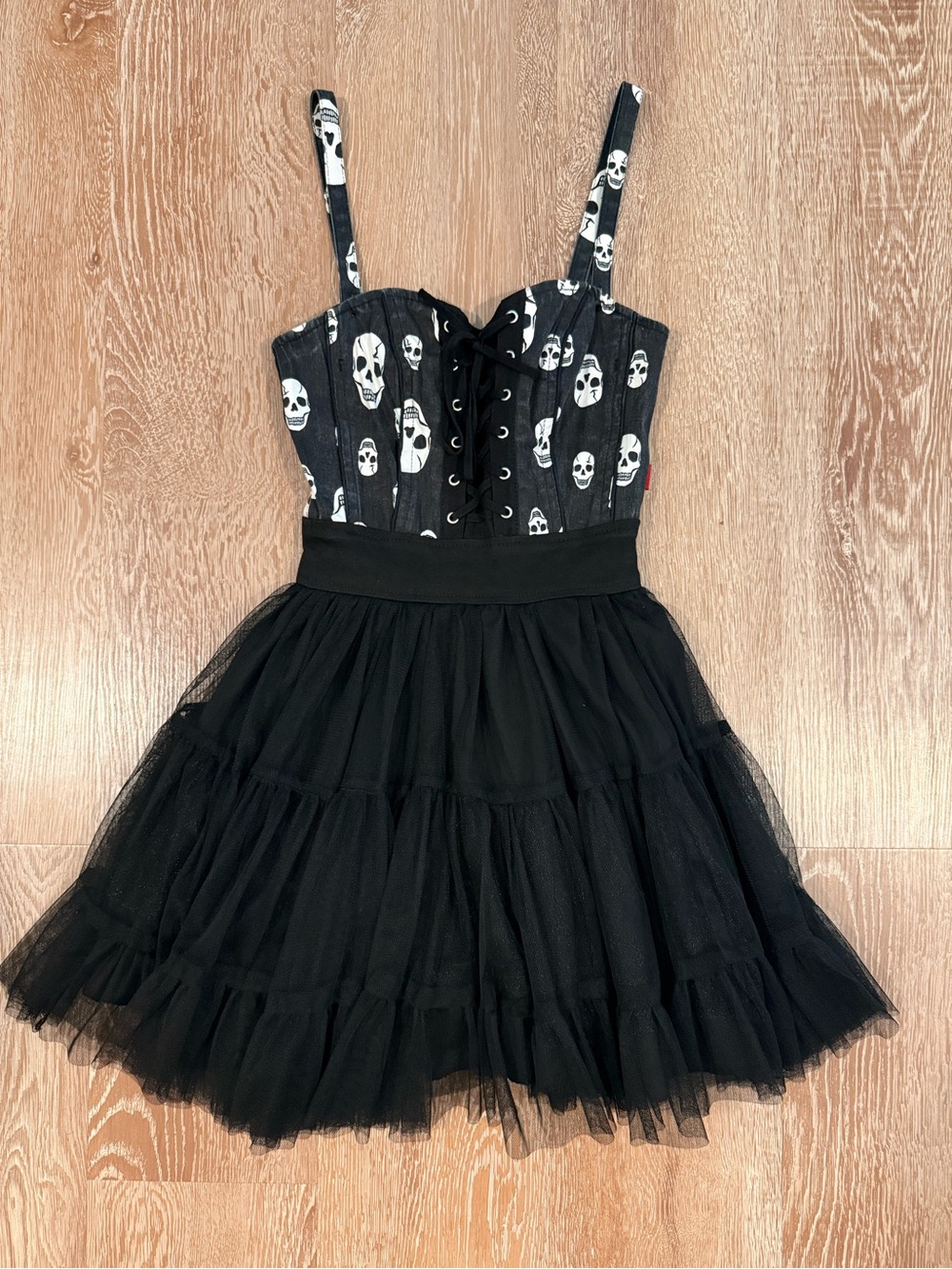 Vintage Tripp NYC skull tutu mall goth dress 
Great condition 
Size XS